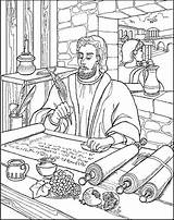 Jail Pablo Sermons4kids Escribe Apostle Paulus Coloriages Acts Abda Gevangenis Vies sketch template