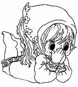 Coloring Pages Gypsy Girl Kids Getcolorings sketch template