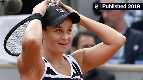 ashleigh barty wins the french open for her first grand slam singles
