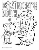 Coloring Health Dental Pages Kids Month Printable Colouring Tooth Worksheets Preschool Pediatric Teeth Getcolorings Care Color Results Printables Healthy Worksheeto sketch template