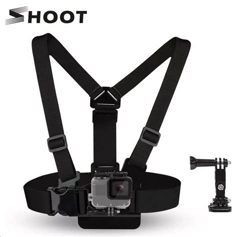 chest mount harness  gopro hero    session     cameras fully shoot action