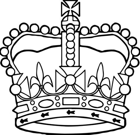 king crown coloring page   gambrco