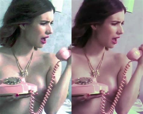 Emma Roberts Sexy And Topless 9 Photos Thefappening