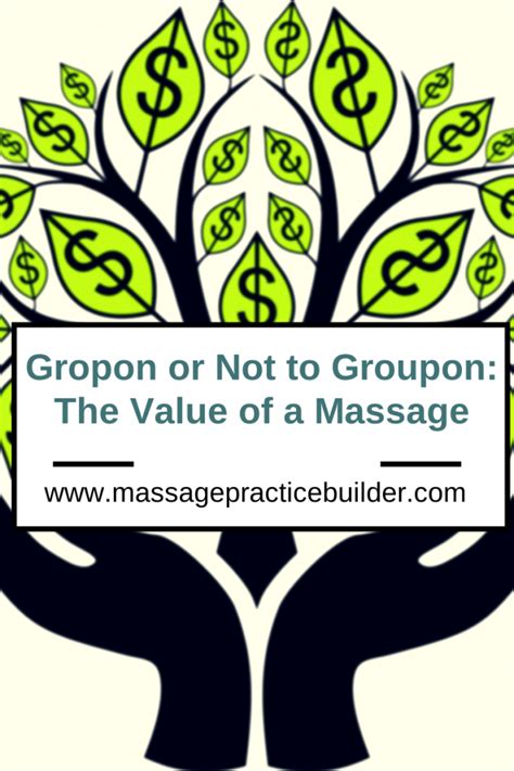 Groupon For Massage Therapists Should You Or Should You Not Massage