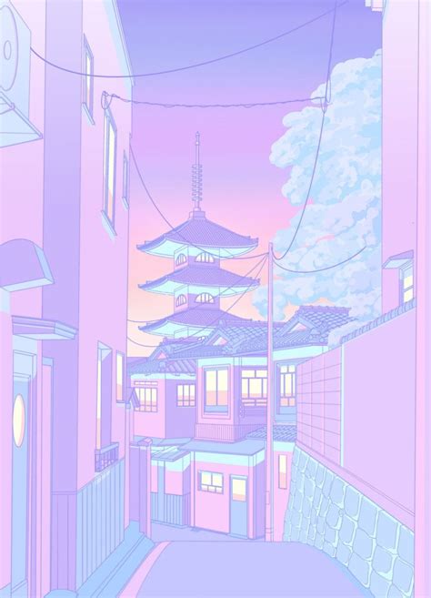 Elora 🌙 On Twitter Pastel Aesthetic Anime Scenery Wallpaper
