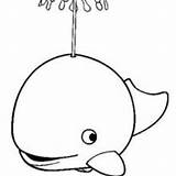 Whale Coloring Cute Pages Sea Hellokids Animal 220px 12kb sketch template