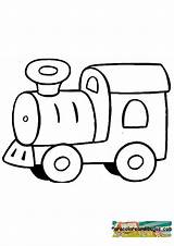 Locomotora Dibujos Colorear Tren Trenes sketch template