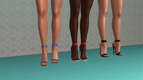 [sims 3] Rhinestone Sandals “impossible Heels” Edit