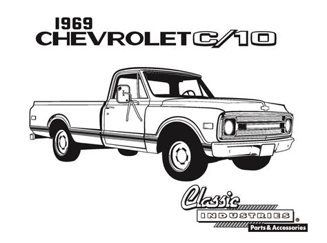 chevy symbol coloring pages