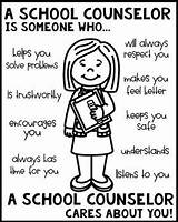 Counselor School Poster Someone Who Posters Counseling Clipart Choose Board Teacherspayteachers Kindergarten Subject sketch template