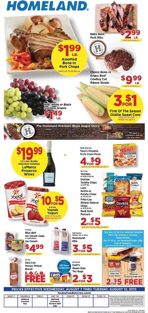 homeland current weekly ad   frequent adscom