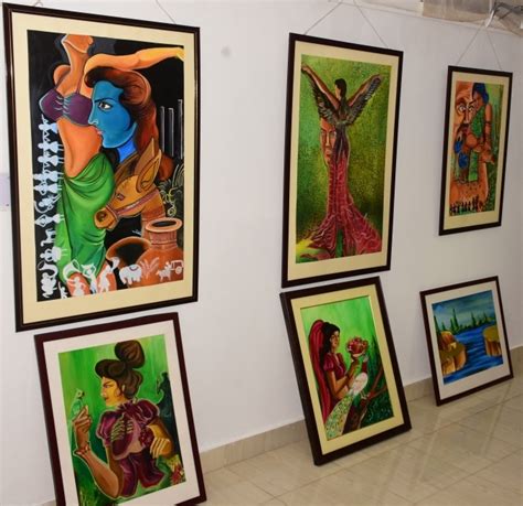 rajnandinis solo painting exhibition  suvadra art gallery india