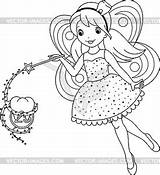 Zahnfee Malvorlagen Fairy Peri Lightbox sketch template