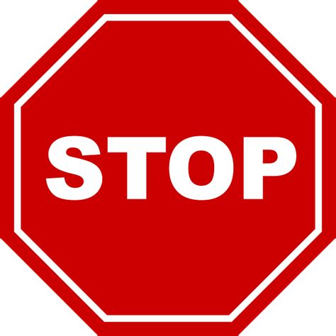 stop and sign stop png images free download free