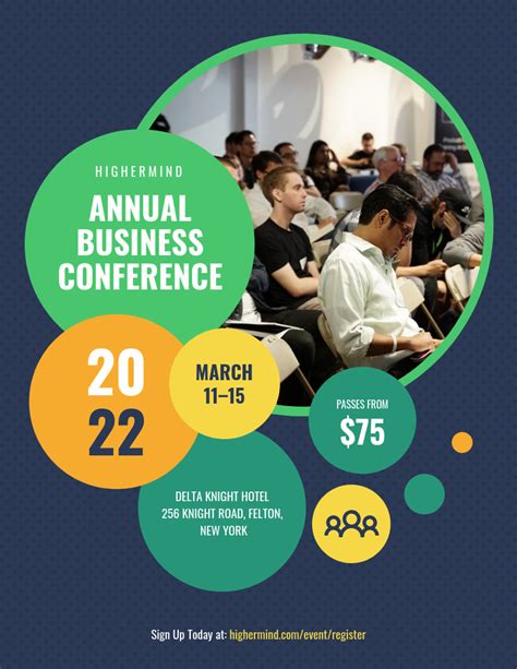annual business conference event poster template event poster template conference poster