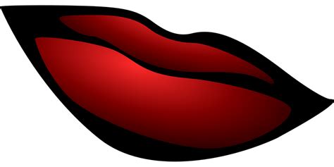 Free Vector Graphic Lips Mouth Red Love Hot Sexy