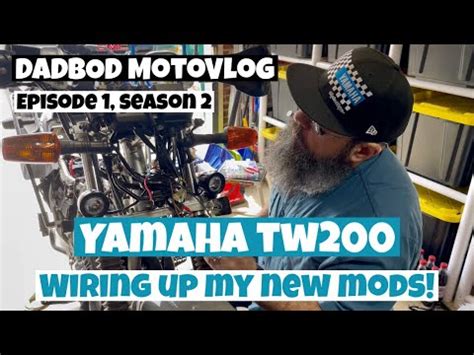 yamaha tw wiring    mods youtube