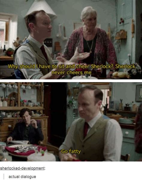 sherlock and mycroft okay i ve seen that episode 3 times and they never said that do when