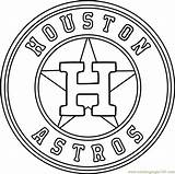 Astros Houston Coloring Logo Pages Mlb Printable Baseball Color Sheets Stencil Coloringpages101 Kids Cleveland Indians Sports Pdf Choose Board Templates sketch template