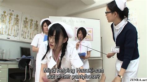 jav nurses cfnm handjob blowjob demonstration subtitled drtuber