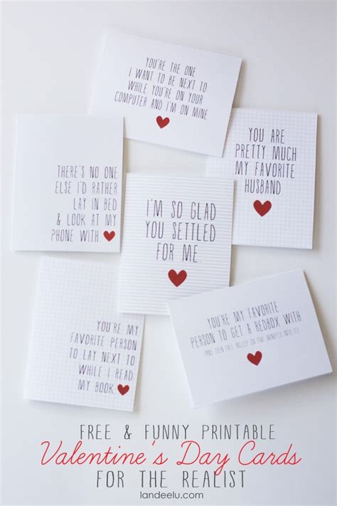 printable funny valentines day cards landeelucom