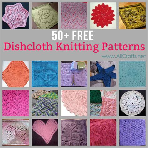 dishcloth knitting patterns allcrafts  crafts update
