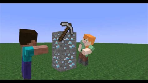 Minecraft Animation Steve Vs Alex 2 Trailer [hd] Youtube
