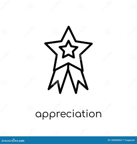 appreciation icon  collection stock vector illustration