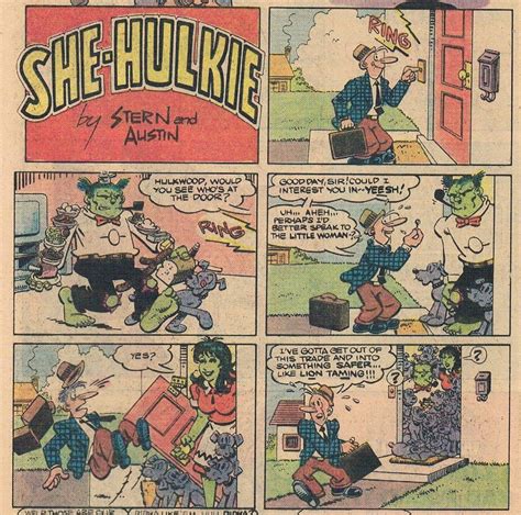What If The Hulk Married The She Hulk In Blondie And Dagwood Bumstead