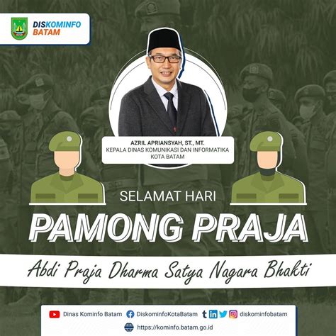selamat hari satuan polisi pamong praja satpol pp arreza mp