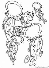 Nemo Findet Buscando Dory Kleurplaat Colorear Disegno Jellyfish Tussen Kwallen Procurando Malvorlagen Speelt Gevaarlijke Kwal Kleurplaten Colouring Procura Cartone Animato sketch template
