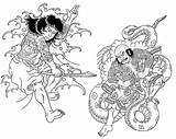 Samurais Relajante Japonesas Antiestrés sketch template