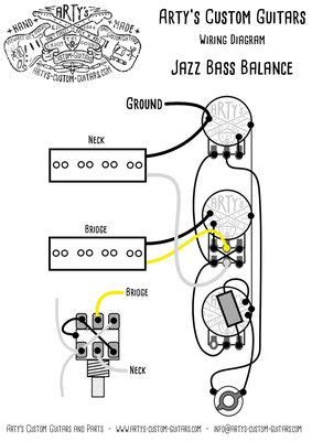 wiring harness jazz bass balance  bass  bass custom guitars bass