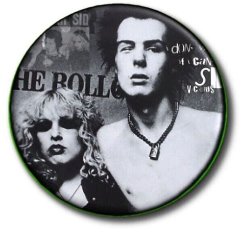 sex pistols sid vicious sid and nancy fabulous 25mm b w button
