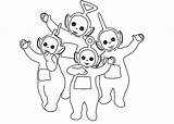 Teletubbies Coloring Pages Book Printable Colouring Lala Animated Color Cartoons Telletubbies Cartoon Books Library Clipart Template Popular Clip sketch template
