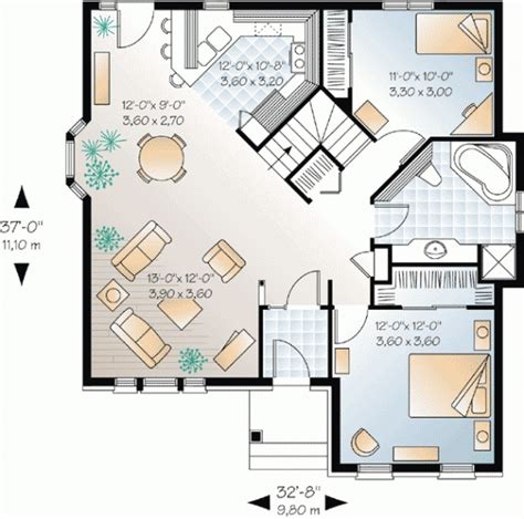 open concept floor plans  small homes  home plans design