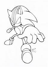 Sonic Coloring Pages Darkspine Werehog Spine Deviantart Bw Color Printable Popular Getcolorings Library sketch template
