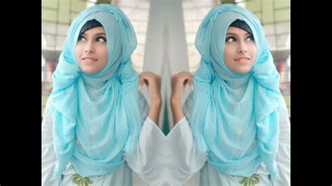 gorgeous  easy crinkle hijab tutorial  full