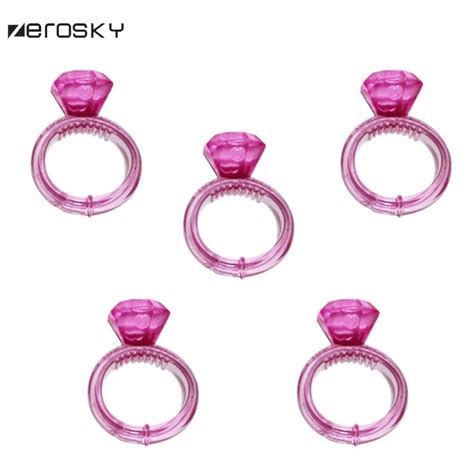 Zerosky 10 Pcs Silicone Penis Ring Cock Rings Sex Toys For Men Penis
