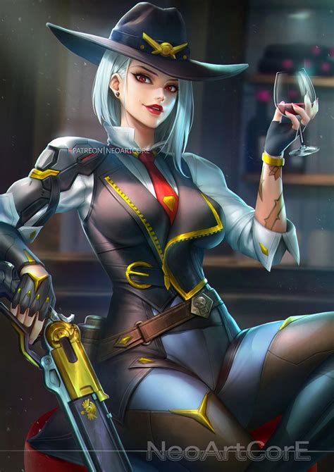 ashe overwatch by neoartcore hentai foundry