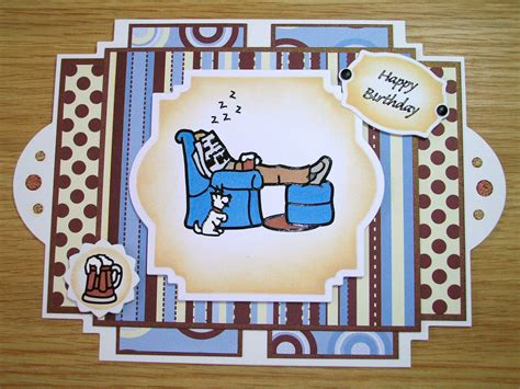 crafty minx    mens birthday cards