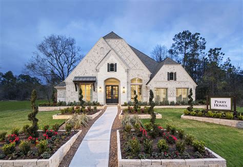perry homes opens  beautifully decorated model home   woodlands hills  woodlands hills