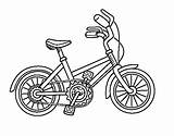 Bicycle Children Coloring Coloringcrew sketch template