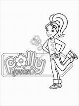 Pocket Coloring Polly Pages Printable Girls Recommended sketch template