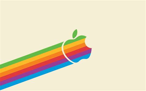 wallpaper id  retro mac apple logo apple flying apple logo