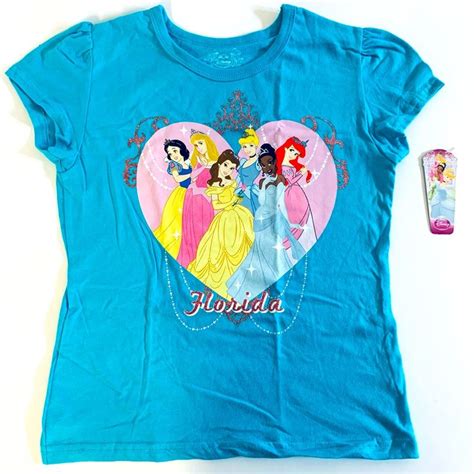 Disney Princess Shirt Girls Large 10 12 In 2024 Shirts For Girls