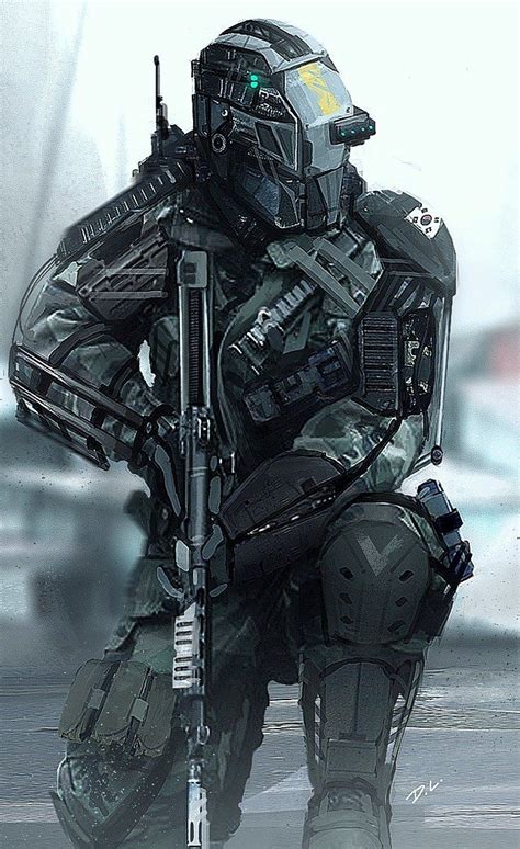 future soldier ideas  pinterest sci fi armor combat suit  space armor