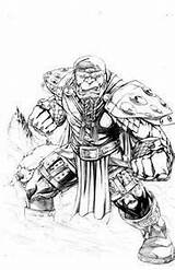 Orc Warcraft Designlooter 51kb 300px sketch template