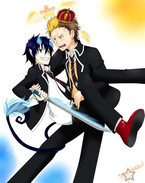 Rin And Bon Blue Exorcist Blue Exorcist Anime Anime