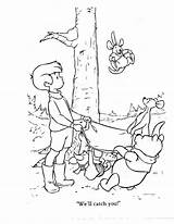 Kanga Roo Coloring Pages Pooh Back Mostpooh sketch template